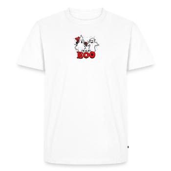 You're my boo - funny boo ghost - Men's Premium Organic T-Shirt - white - Front - Nico (187cm)