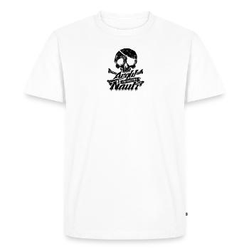 Argh Je me sens nauti - capitaine - T-shirt Premium bio Homme - blanc - Devant - Nico (187cm)