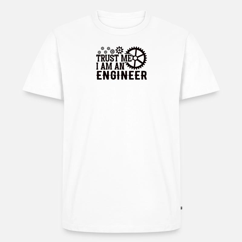 Mechanical Engineer Mechanical Engineer Profession - Men's Premium Organic T-Shirt - white