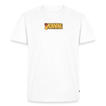 I'm winning - Boardgames - Men's Premium Organic T-Shirt - white - Front - Nico (187cm)