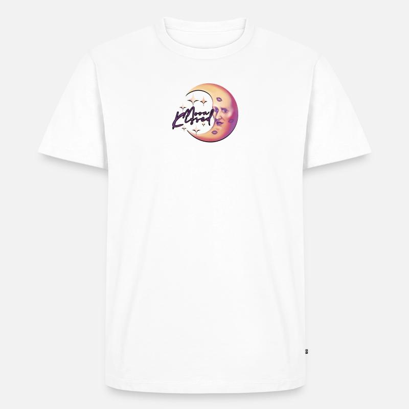 Lune embrassée - Eclipse - T-shirt Premium bio Homme - blanc