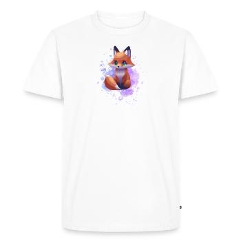 petite écaille de tortue - T-shirt Premium bio Homme - blanc - Devant - Nico (187cm)