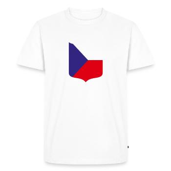 Czechia - Men's Premium Organic T-Shirt - white - Front - Nico (187cm)