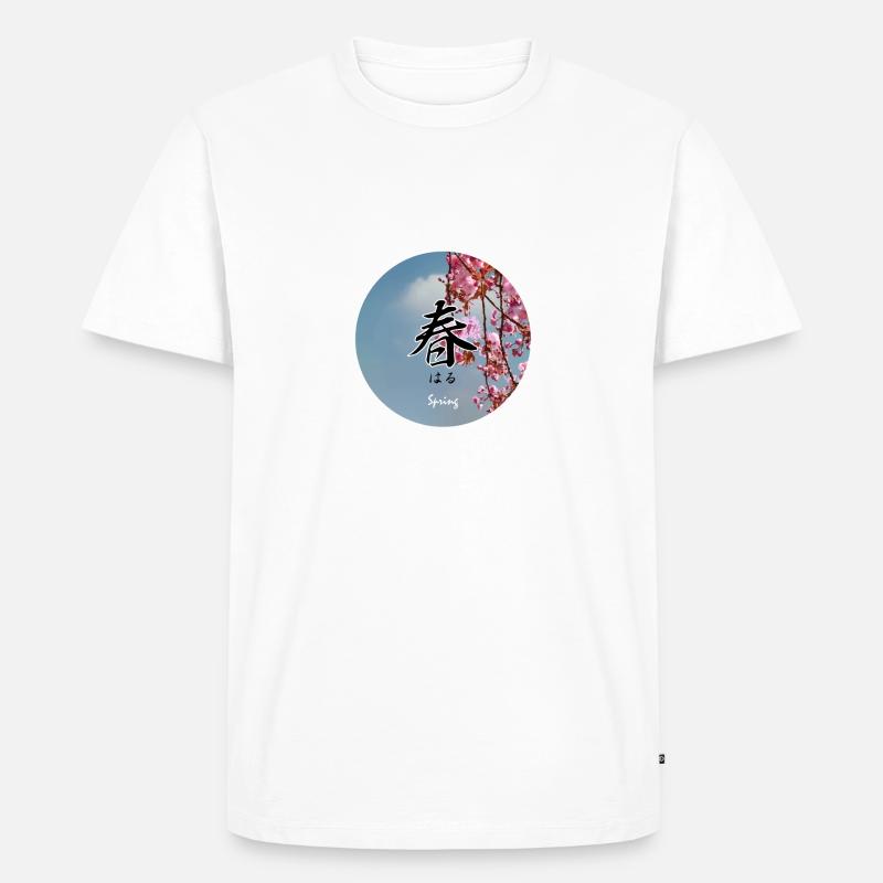 Spring haru spring - Men's Premium Organic T-Shirt - white