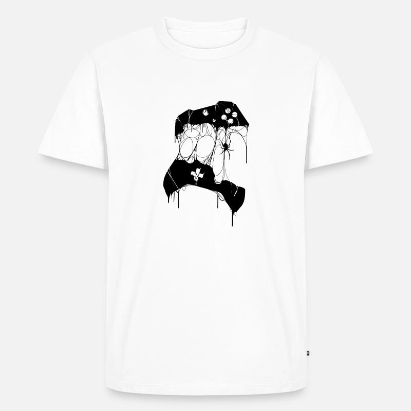 GAMING CONTROLLER is Done - Männer Premium Bio T-Shirt - Weiß