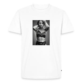 Femme d'exception - T-shirt Premium bio Homme - blanc - Devant - Nico (187cm)