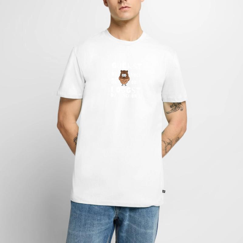 GEOCACHING - Guckst Du noch oder loggst du schon ? Männer Premium Bio T-Shirt