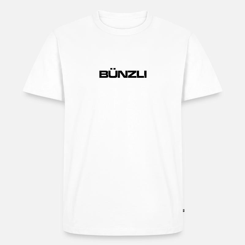 Bünzli Schweiz Schweizerdeutsch - Männer Premium Bio T-Shirt - undefined
