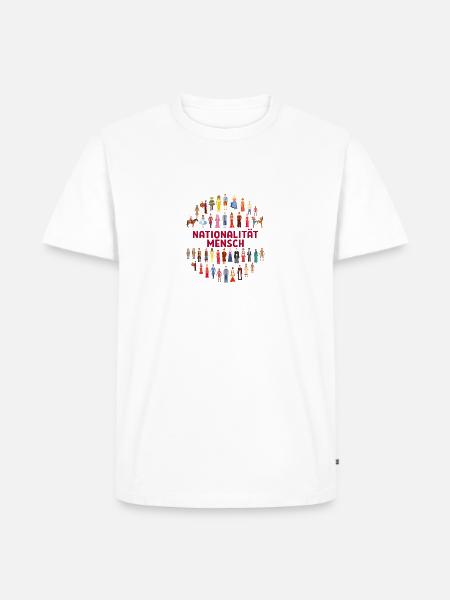 Nationalität mensch Rassismus Menschenrechte - Männer Premium Bio T-Shirt - 