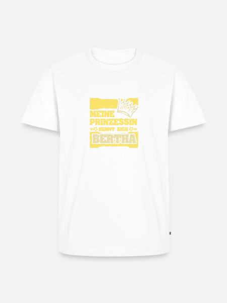 Geschenk für Bertha - Männer Premium Bio T-Shirt -