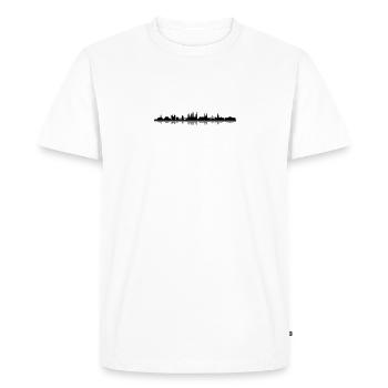 Skyline - Bamberg - Men's Premium Organic T-Shirt - white - Front - Nico (187cm)