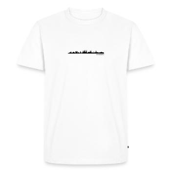 Skyline - Bamberg - Men's Premium Organic T-Shirt - white - Front - Nico (187cm)