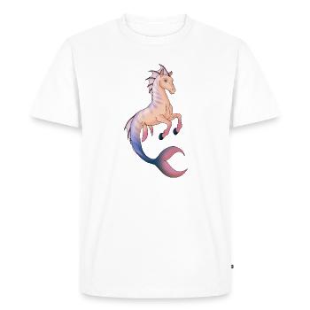 Kelpion - T-shirt Premium bio Homme - blanc - Devant - Nico (187cm)