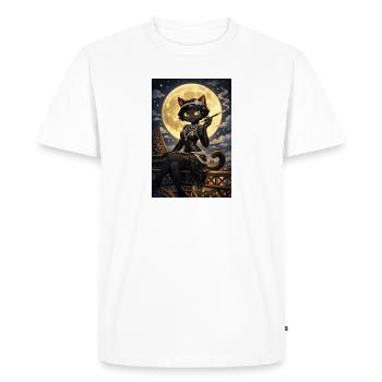 Queen_Kira - T-shirt Premium bio Homme - blanc - Devant - Nico (187cm)