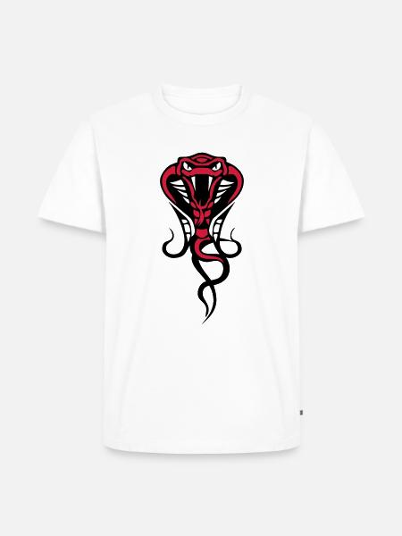 snake cobra s 4 - Men's Premium Organic T-Shirt - white