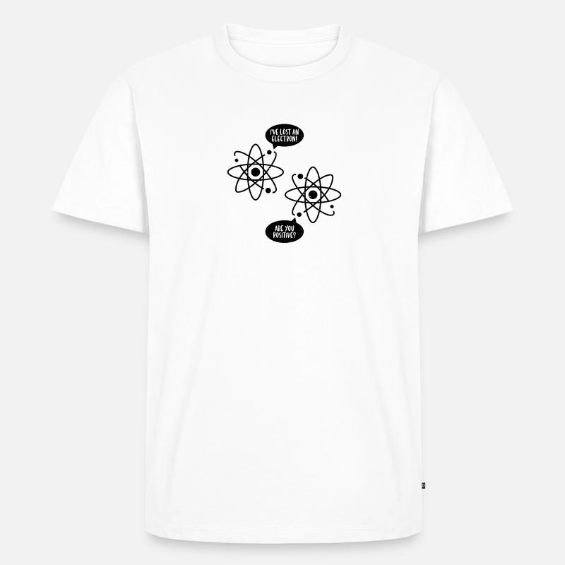 Verlor Eine - Männer Premium Bio T-Shirt - Weiß