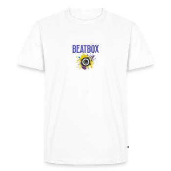 Can’t Beatbox Beatboxing Lover Beatboxer - T-shirt Premium bio Homme - blanc - Devant - Nico (187cm)