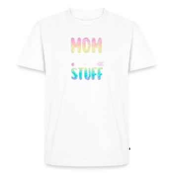 Mom can always find your stuff Mother's Day Mom - Men's Premium Organic T-Shirt - white - Front - Nico (187cm)