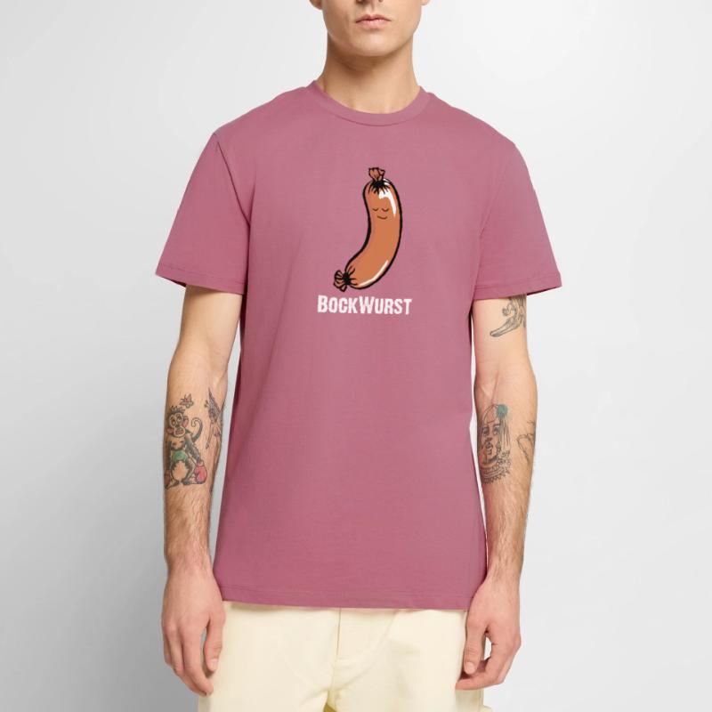 Bockwurst, Augsburger, Knackwurst oder Brühwurst Männer Premium Bio T-Shirt