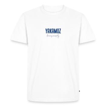 Erfolg ist mein Lebensmotto - Männer Premium Bio T-Shirt - Weiß - Vorne - Nico (187cm)
