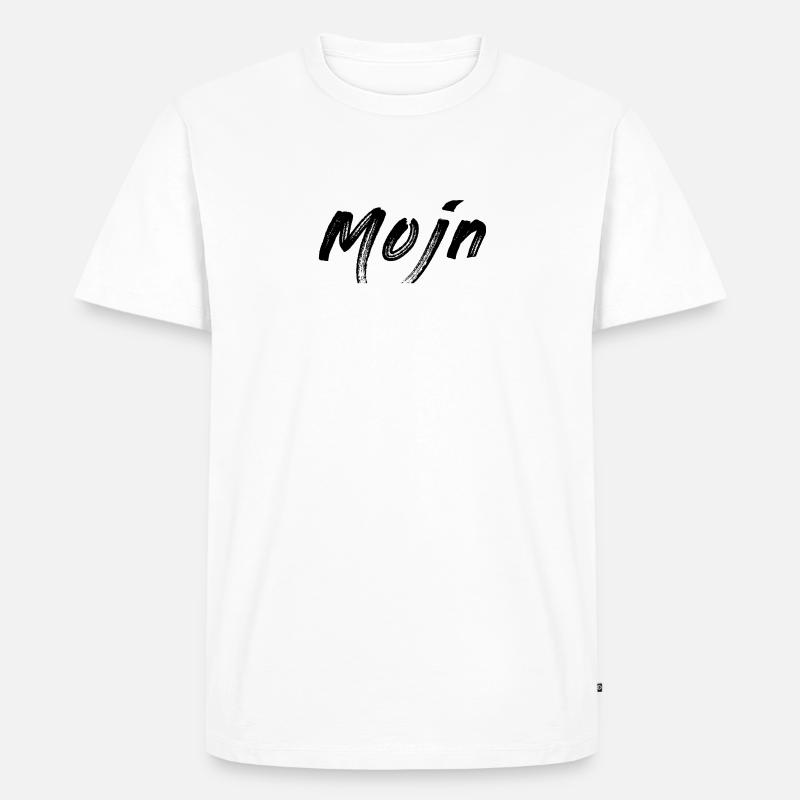 Mojn! - Männer Premium Bio T-Shirt - Weiß