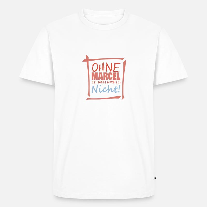 Marcel Marcel - Männer Premium Bio T-Shirt - undefined