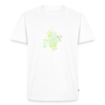 Gift 1981 - Men's Premium Organic T-Shirt - white - Front - Nico (187cm)