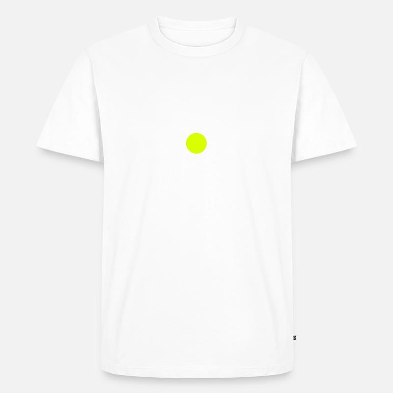 Propeller - Männer Premium Bio T-Shirt - Weiß