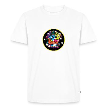 STAR STRUCK - T-shirt Premium bio Homme - blanc - Devant - Nico (187cm)