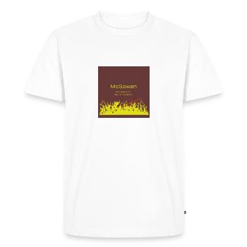 mcgowan - Men's Premium Organic T-Shirt - white - Front - Nico (187cm)