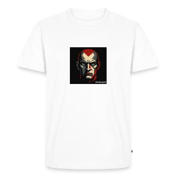Tarkov (head,eyes) - Männer Premium Bio T-Shirt - Weiß - Vorne - Nico (187cm)