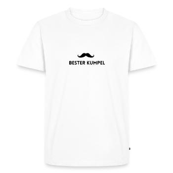 Meilleur pote : Pour une véritable amitié - T-shirt Premium bio Homme - blanc - Devant - Nico (187cm)