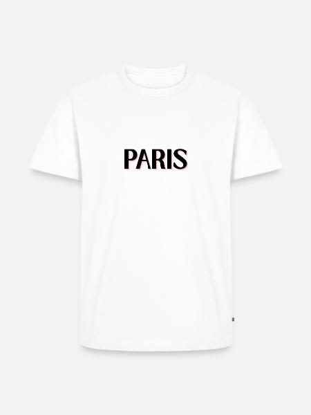 PARIS - T-shirt Premium bio Homme - blanc