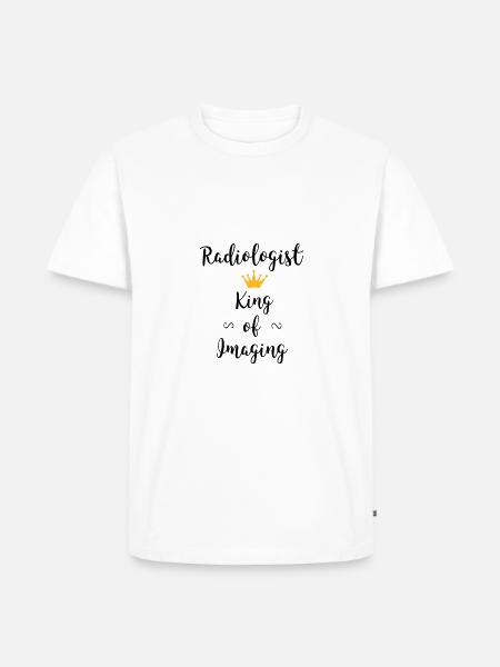 Radiologist: King of Imaging - Men's Premium Organic T-Shirt - white