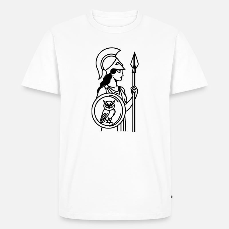 Athéna - T-shirt Premium bio Homme - blanc