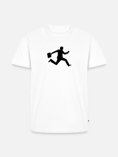 Business - Men's Premium Organic T-Shirt - white