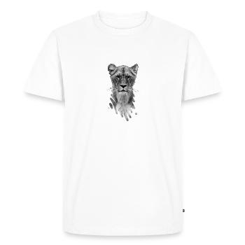 lioness - T-shirt Premium bio Homme - blanc - Devant - Nico (187cm)