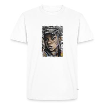 Graffiti Street Art Spray Colors Cool Artist Retro - Men's Premium Organic T-Shirt - white - Front - Nico (187cm)