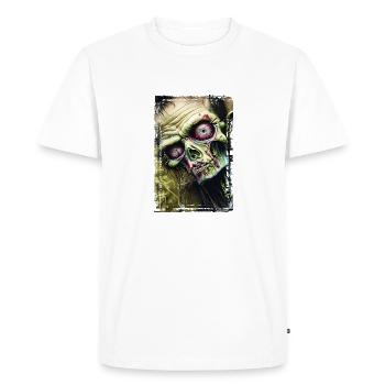 Graffiti Street Art Spray Colors Cool Artist Retro - Men's Premium Organic T-Shirt - white - Front - Nico (187cm)