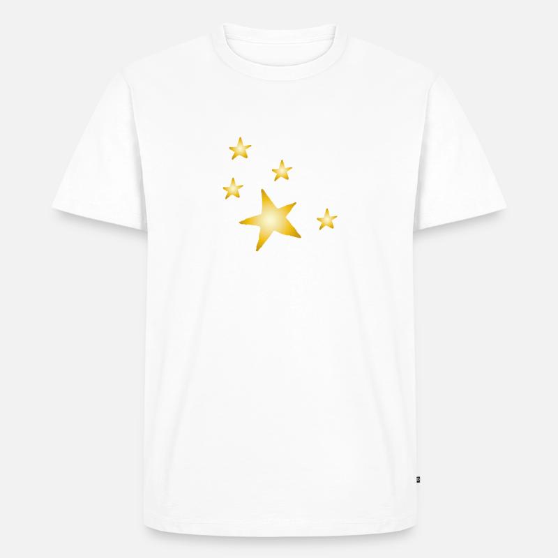 Zauberstab - Männer Premium Bio T-Shirt - Weiß