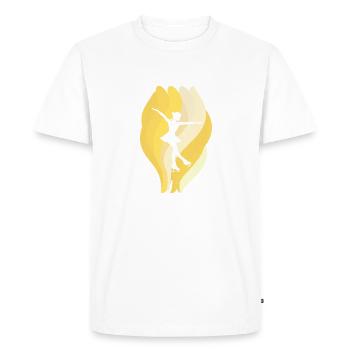 Skate Skate Competition - Men's Premium Organic T-Shirt - white - Front - Nico (187cm)
