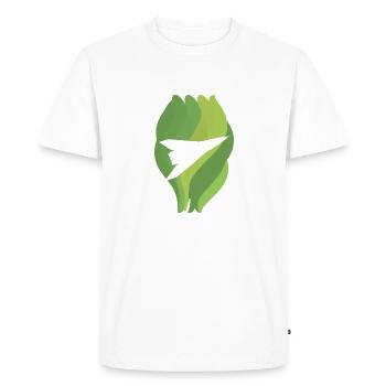 Airport Engine Flight Altitude - Men's Premium Organic T-Shirt - white - Front - Nico (187cm)