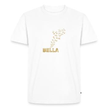 Bella as a boat - Men's Premium Organic T-Shirt - white - Front - Nico (187cm)