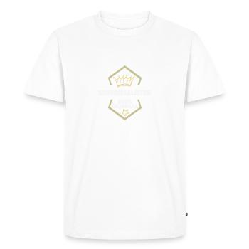 Ensemble Leader - Men's Premium Organic T-Shirt - white - Front - Nico (187cm)
