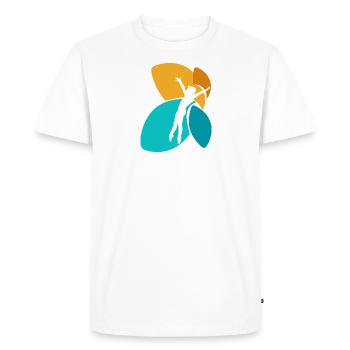 Gymnastics Coach Turner Handstand - Men's Premium Organic T-Shirt - white - Front - Nico (187cm)