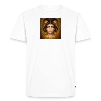 Déesse Sothis, messagère d'abondance - T-shirt Premium bio Homme - blanc - Devant - Nico (187cm)