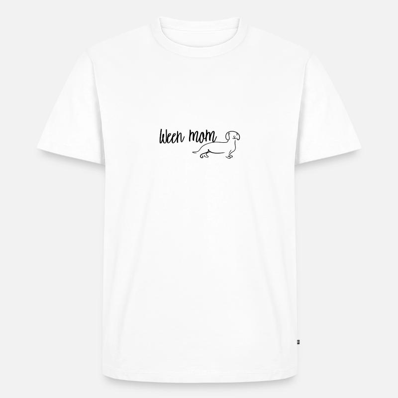 Ween Mom - Männer Premium Bio T-Shirt - Weiß
