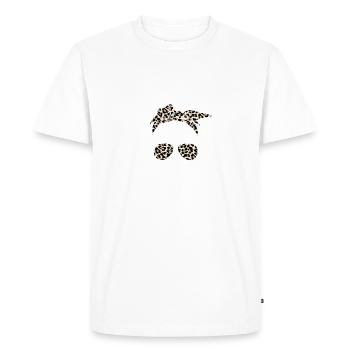 Mon corps Ma décision - T-shirt Premium bio Homme - blanc - Devant - Nico (187cm)