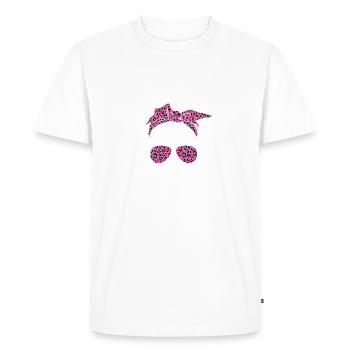 Mon corps Ma décision - T-shirt Premium bio Homme - blanc - Devant - Nico (187cm)