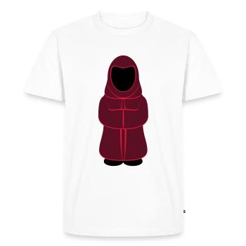 magician - Men's Premium Organic T-Shirt - white - Front - Nico (187cm)